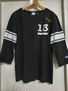 Let it Ride　七分袖　カットソー　Tシャツ　ブラック　Lのサムネイル