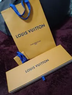 美品 LOUIS VUITTON ギフト箱 ショップ袋 長方形