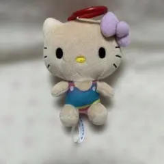 ハローキティ カラビナ付き マスコット 日焼けキティ