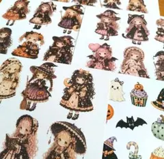 ハロウィン コラージュシート　おすそわけ