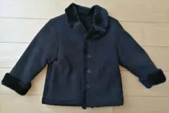 〈子供服〉コムサイズム スエード風コート 100cm