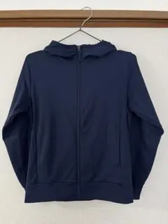 エアリズムUVカットフルジップパーカ/ネイビー