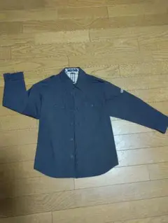 BURBERRY(バーバリー)長袖シャツ 黒 120A