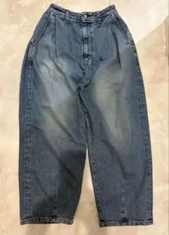 Brocante ブロカント 12ozリングデニムアンプリッセパンツのサムネイル