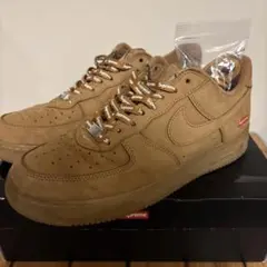 Nike Air Force 1 Supreme ベージュ スエード 2025年最新】Nike エアフォース1 シュプリーム ベージュの人気