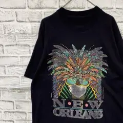 USA製90sヴィンテージTシャツ！シングルステッチブラウン古着XL 0619