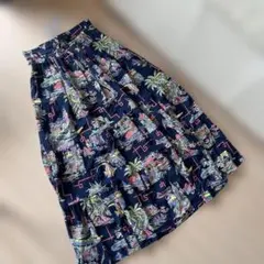 ビームスボーイ×サンサーフ★ハワイアンロングスカートT2611 ビームスボーイ×サンサーフ☆ハワイアンロングスカートT2611 - メルカリ