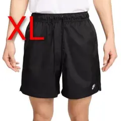 ナイキ クラブ ウーブン フロー ショート ハーフ パンツ ブラック XL