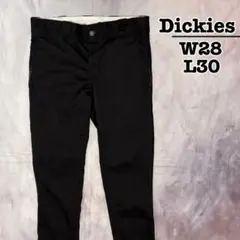 Dickies　ワークパンツ　ブラック　スキニー　W28 L30　USA古着