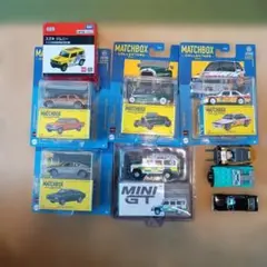トミカ マッチボックス MINI GT ミニカーセットのサムネイル
