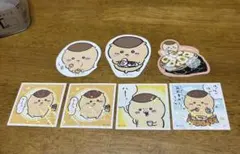 くりまんじゅう　シールまとめ売り　7枚セット