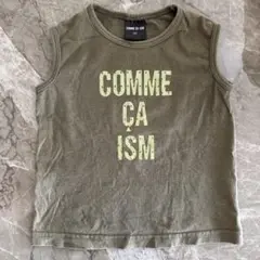 COMME CA ISM タンクトップ 90サイズ オリーブグリーン