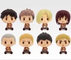 進撃の巨人　一番くじ　G賞　ちょこのっこフィギュア　8種コンプリート