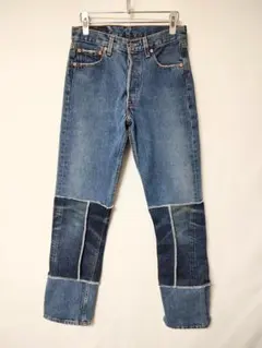 リーバイス 501　USA製  再構築  ドッキング　一点物　カートコバーン