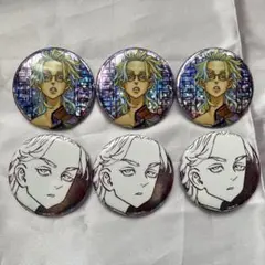 東京リベンジャーズ 新体験展最後の世界線 缶バッジ 灰谷竜胆(2種)