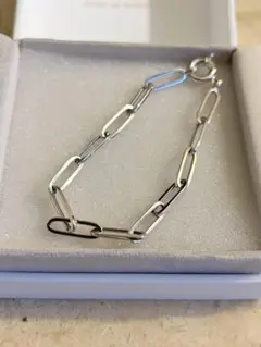 27424✨エルメス キュリオジテ ネックレス シルバー リンクチェーン