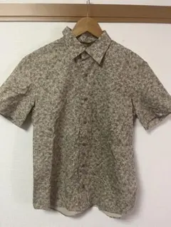 MONSIEUR NICOLE 半袖柄シャツ 46のサムネイル