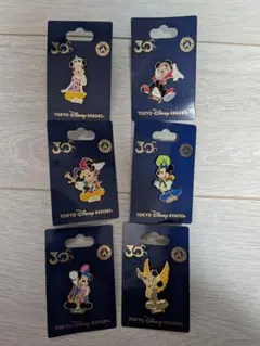 東京ディズニーリゾート 30周年 ピンバッジ セット　ディズニーシー ピンズ