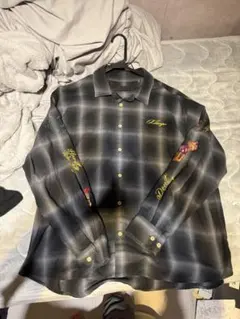 XLARGE チェック柄 長袖ネルシャツ