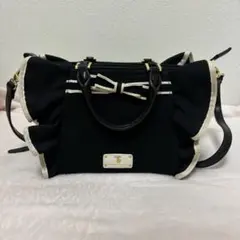 サマンサベガ リボンフリルハンドバッグ（小）