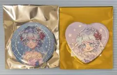 夏季IJL オフラインイベント 箔押し ハート 缶バッジ 使徒 - メルカリ