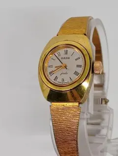 RADO jade レディース 手巻き腕時計 ゴールド 稼動のサムネイル