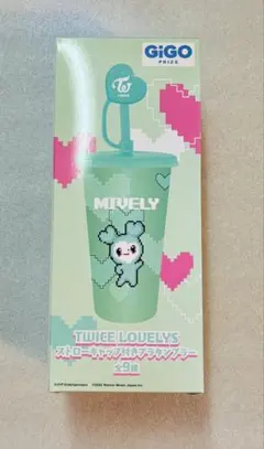 TWICE LOVELYS ストロー付きプラタンブラー ミナ GiGO限定 - メルカリ