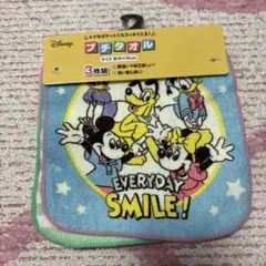 新品未使用Disney ハンカチ 3枚組 16cm x 16cm