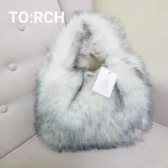 【処分SALE!!最終値下】TO:RCH プレミアムフェイクファー バッグ