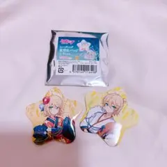 初音ミク 秋葉原フェスティバル トレーディング星型缶バッジ 七夕ver.