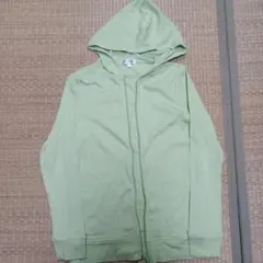 STYLEBASIC フード付きライトグリーンパーカー M