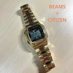 【希少】　BEAMS ビームス CITIZEN J1005 デジタルウォッチ