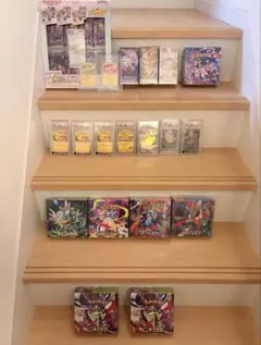 ポケモンカードまとめ売り 未開封BOX シュリンク付き PSA鑑定品