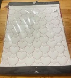 9/30まで！★新品・未使用　バースデー　ハート柄キルティング巾着袋　Lサイズ