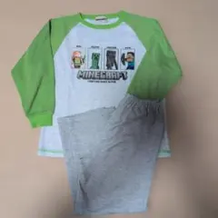 Minecraft パジャマセット (長袖)140cm