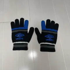 umbro 5本指手袋 黒・青・灰色