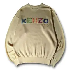 KENZO golf コットンニット プルオーバー バックプリント サイズ3