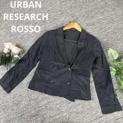 URBAN RESEARCH ROSSO テーラードジャケットブラック　長袖　F