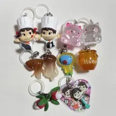 めじるしアクセサリー まとめ売り ペネロペ プーさん ペコちゃん なめこ