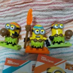ミニオンズ☆メガブロックコレクション☆フラミニオン3点セット☆美品