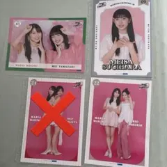 牧野真莉愛　ファーストメジャー写真集　せんこう花火　ポストカード　4枚 牧野真莉愛 ファーストメジャー写真集 せんこう花火 ポストカード 4枚