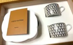 極美品】ルイヴィトン リモージュ磁器 プレート 2枚セット 食器 皿 箱