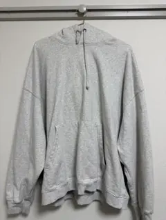 グレー パーカー フーディー Lサイズ