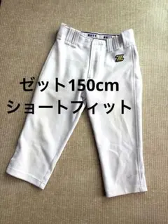 ゼット 150cm野球特価 ソフト 練習着 ユニフォームパンツ ショートフィット