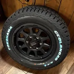 16インチ⭐️ハイエース用⭐️ヨコハマAT4✨新作⭐️車検対応⭐️マットブラック⭐️新品 GEOLANDAR 【車種】ハイエース200系 | 新品 サマータイヤ 16