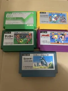 ファミコン ソフト ニンテンドー 5本セット ポパイ スーマリ スパルタンXなど