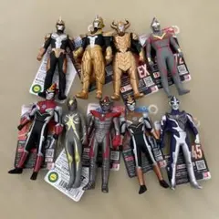 ウルトラマン　ソフビ人形　フィギュア　ウルトラマンブル　テラノイド　究極生命体