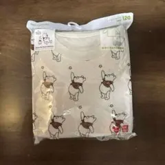 【新品未開封】ユニクロ　パジャマ　くまのプーさん　120cm キルト生地　②