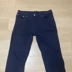 GU スリムストレート カラーデニムパンツ