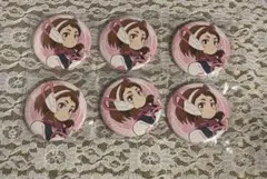 僕のヒーローアカデミア麗日お茶子缶バッジ 6個セット